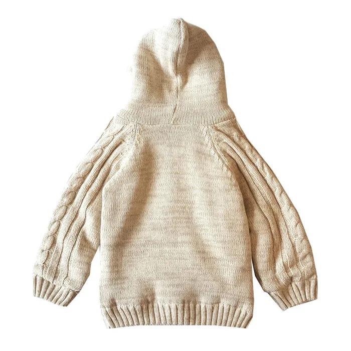 Rlyaeiz Children Sweater Autumn Winter Casual Kids Thickening Warm Pullover Knitwear Knitting Baby Girls Boys Sweaters