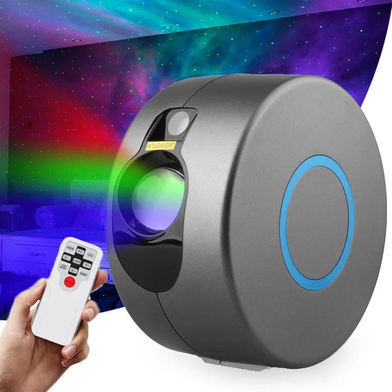 RGB Galaxy Projector Star Light LED Night Light Nebula Projector Bedroom Decor Starry Sky Children Night Lights Light Projector