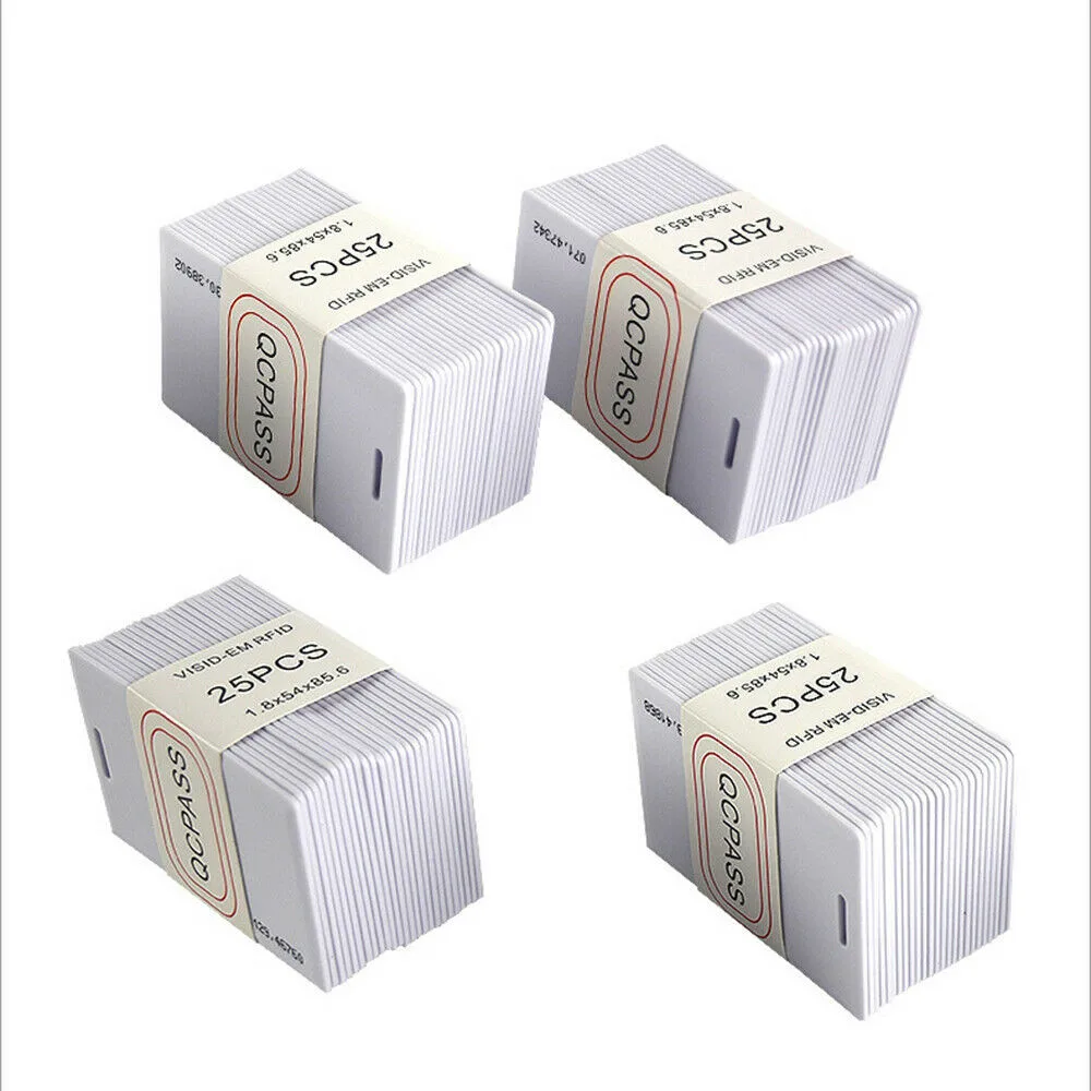 100 шт. 125 кГц EM4100 TK4100 RFID идентификация умная карта считывания только маркерная
