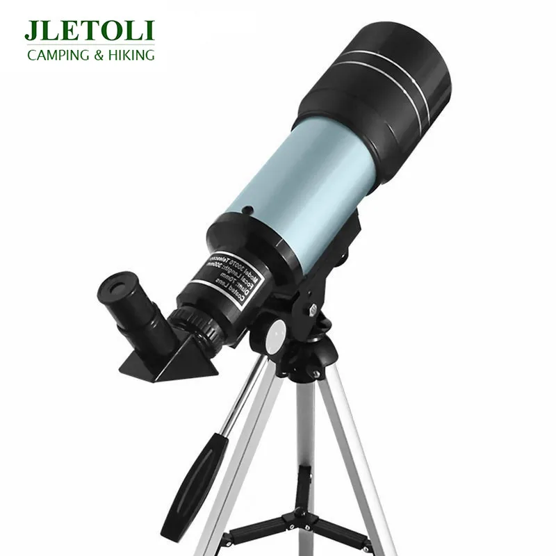 JLETOLI 150X Начинающий уровень телескоп астрономический Профессиональный ночного видения монокулярный телескоп со штативом наблюдения луна