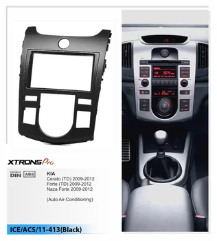 

XTRONS 11-413 Car Audio Facia for KIA Cerato (TD) Forte (TD) Naza Forte 2009-2012 Stereo Facia Dash Trim Installation Kit