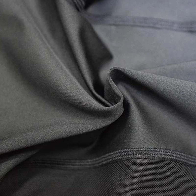 Черные женские гетры для фитнеса с сердечками леггинсы из сетчатой ткани и