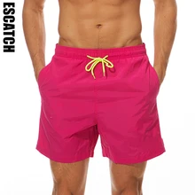 Escatch M-4XL плавки, мужские плавки, быстросохнущие мужские пляжные шорты, пляжные шорты для занятий спортом, 10 цветов