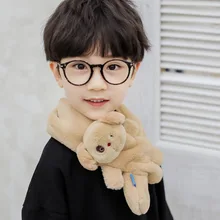 Детский шарф с милым кроликом и аппликацией; г.; теплые обертывания с котом; Детский шарф; модные шарфы; г.; шарф для новорожденных мальчиков и девочек