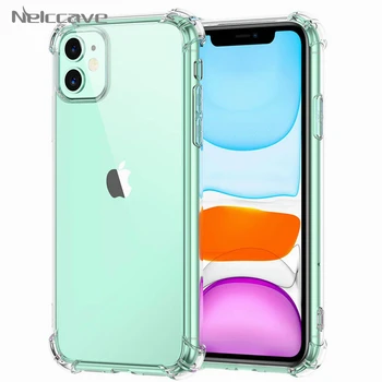 

1000Pcs 1.5MM Transparent Case For iPhone 12 Mini 11 Pro MAX XS XR X 8 Plus 7 6 6S 5 5S SE 2020 Soft TPU Shockproof Clear Cover