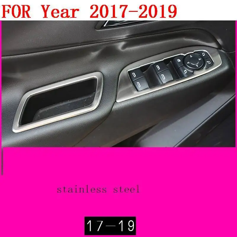Оконная дверная ручка Автомобильный авто хром модифицированный автомобильный Стайлинг украшение модификация яркий 17 18 19 для Chevrolet Equinox