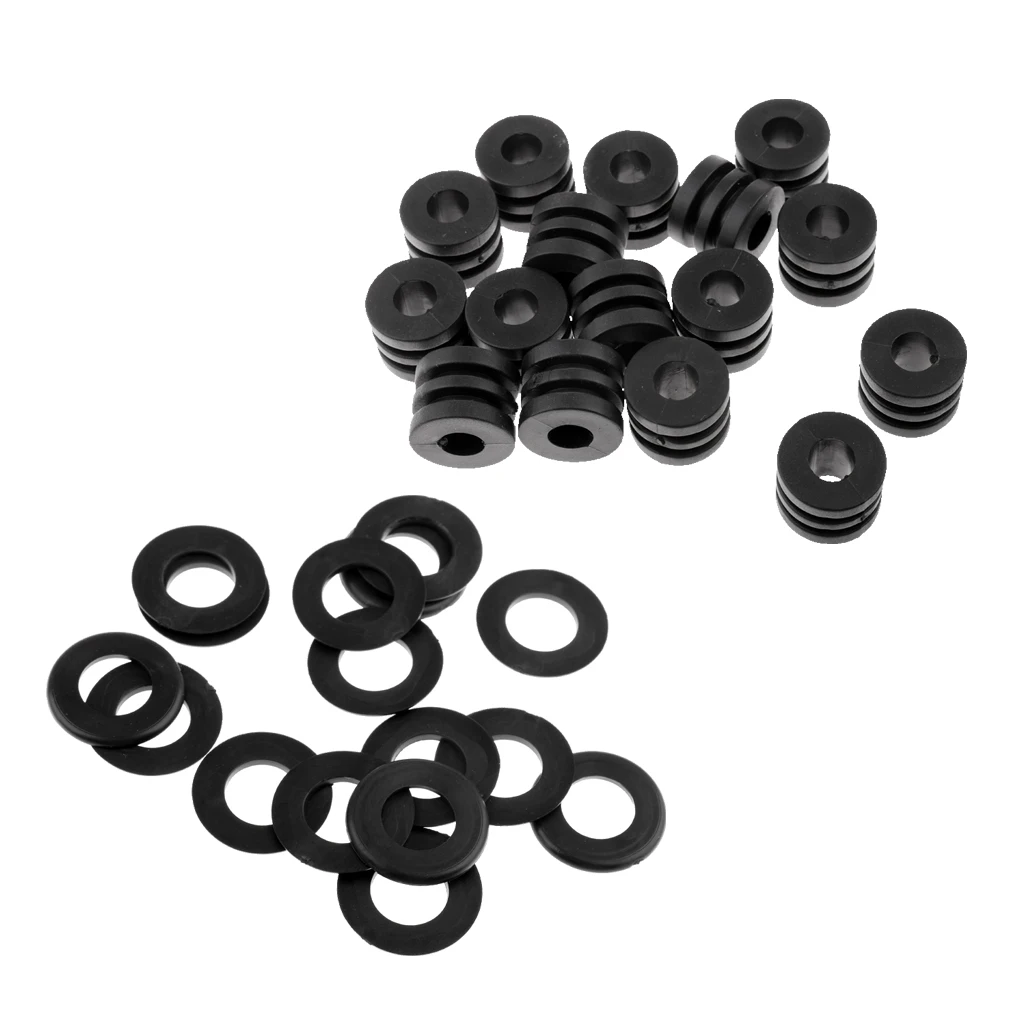 16 Set 1.2 m Foosball Machine Washers + Table Soccer Rod Bumpers