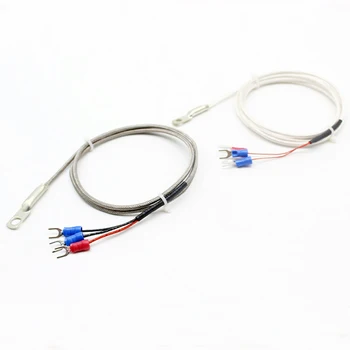 

2pc SMD M6 Heraeus temperature sensor Class A pt1000/PT100 platinum resistance PT1000 with PTFE plated silver wire