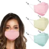3pc Fogging Cloth Face Mask With Nose Wire Adjustable Earloops Masken Women Men Cotton Cloth Facial Mask Comfortable Pm2.5 Mask 1