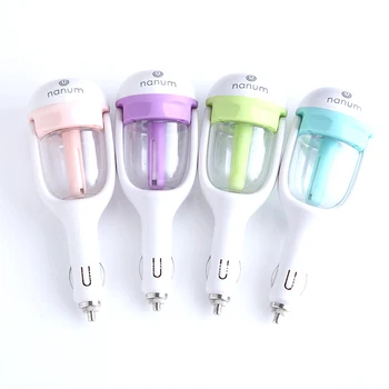 

Car air freshener aromatherapy humidifier with aromatherapy tablets automotive mini purifier mist maker fogger