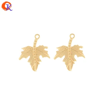 

Cordial Design 100Pcs 20*25MM Jewelry Accessories/Earrings Connectors/Leaf Shape/Hand Made/Earring Findings/DIY Making/Charms