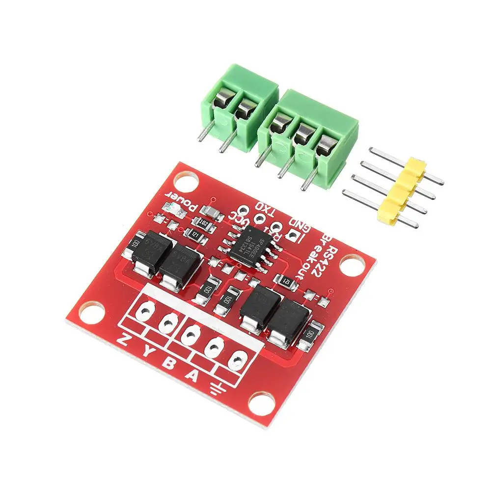 RS422 к ttl двунаправленный модуль адаптера сигнала RS422 включите один чип последовательный порт уровня 5 В