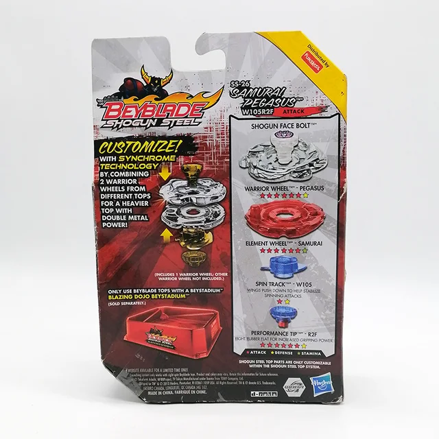 TAKARA TOMY Beyblade Shogun Steel Bey Blade Metal Fury Spinning Fusion Battle Tops Proto Nemesis Samurai Pegasus Toy Collection 3