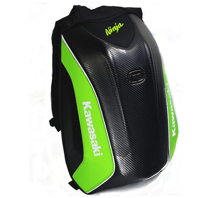 

For OGIO Mach5 Knight Backpack Waterproof Motocross for kawasaki backpack computer bag Multifunctional carbon fiber Hard bag