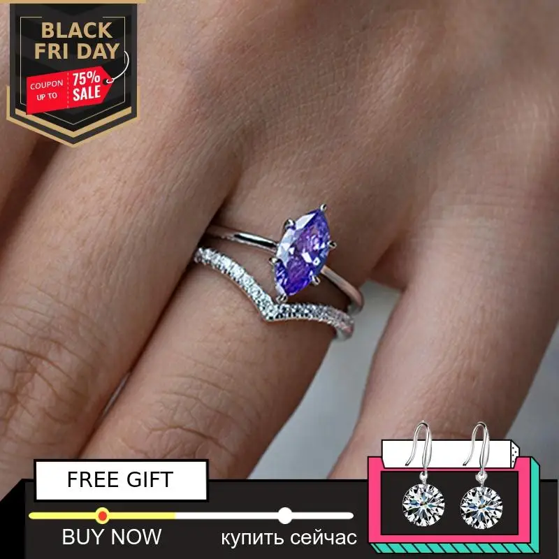 

Marquise Cut 5*10mm NOT FAKE S925 Sterling Silver set Ring SONA Halo Fine citrine sapphire amethyst ruby coloured diamond
