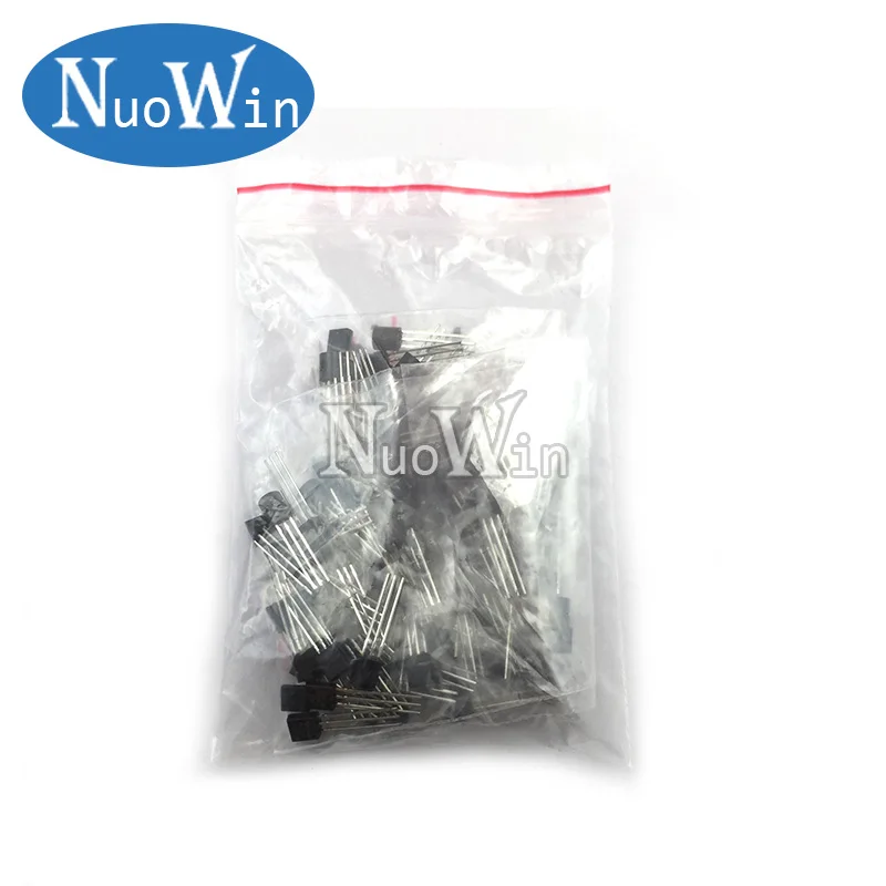 Transistor Assorted Kit (TO-92) 18kinds*10pcs = 180pcs 2N2222 S9013 S9014 S9015 S9018 S8050 S8550 5551 5401 2N3904 2N3906 C1815 bjt transistor transistors kit