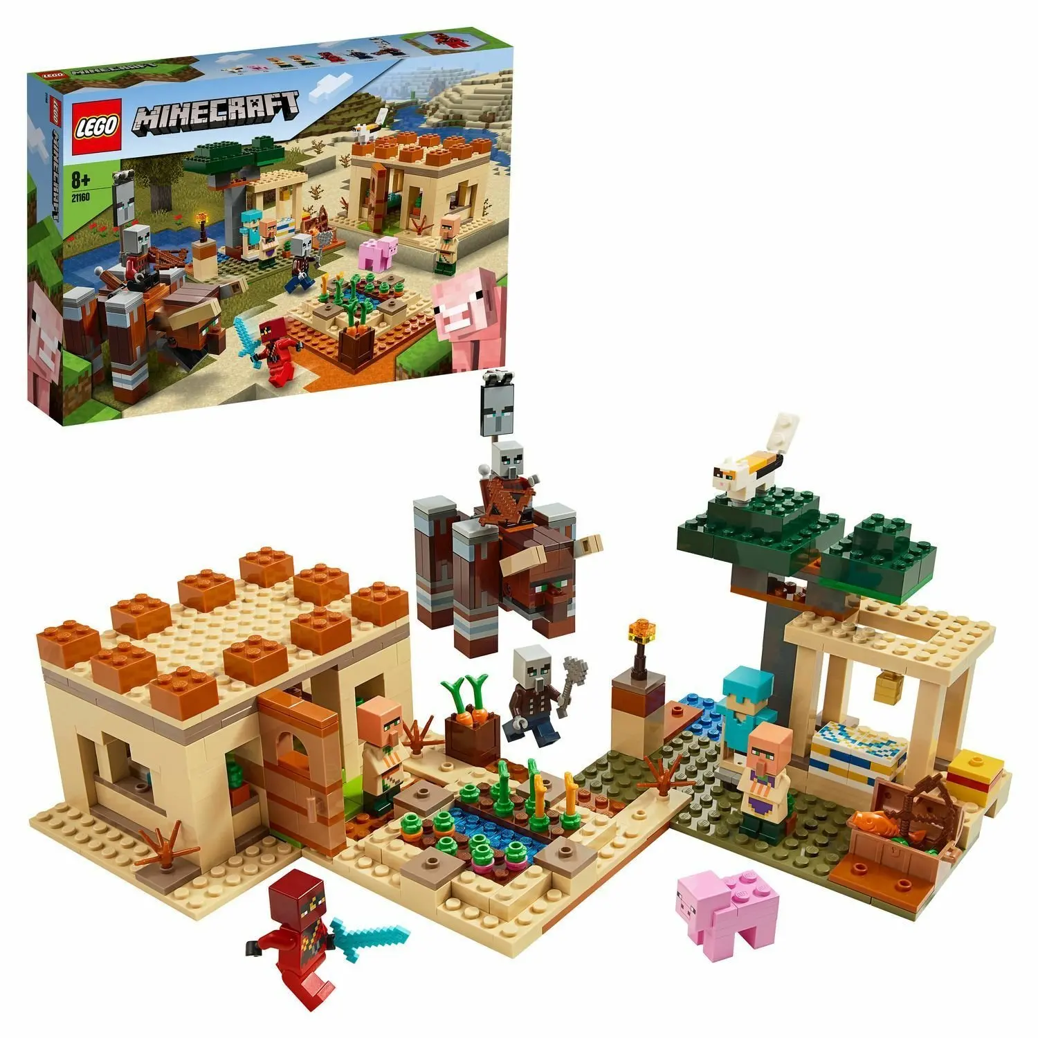 Designer Lego Lego Minecraft patrol robbers 21160 Designer Lego Lego Minecraft patrol robbers 21160
