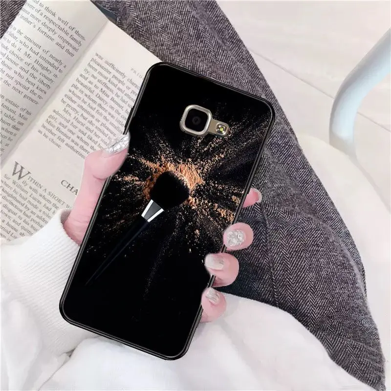 Girl love makeup brush