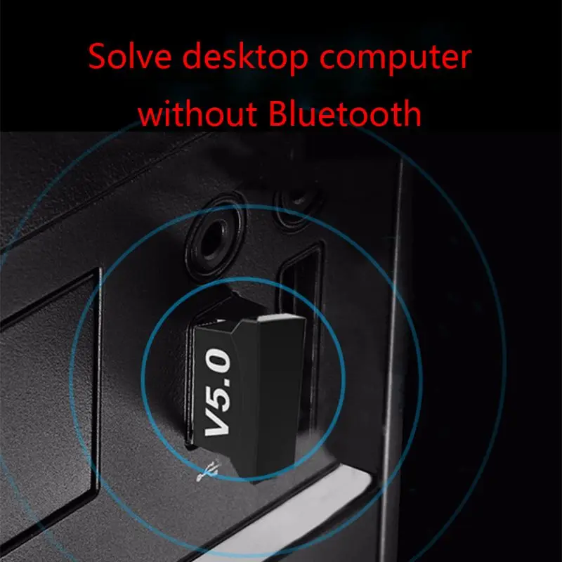 USB Bluetooth 5,0 адаптер передатчик Bluetooth приемник Bluetooth ключ беспроводной USB адаптер для компьютера ПК ноутбука