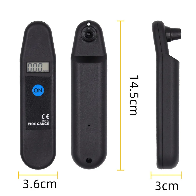 Digital Car Tire Tyre Air Pressure Gauge Meter LCD Display Manometer Barometers Tester PSI KPA BAR KG CM2 For Car Truck Bike 4