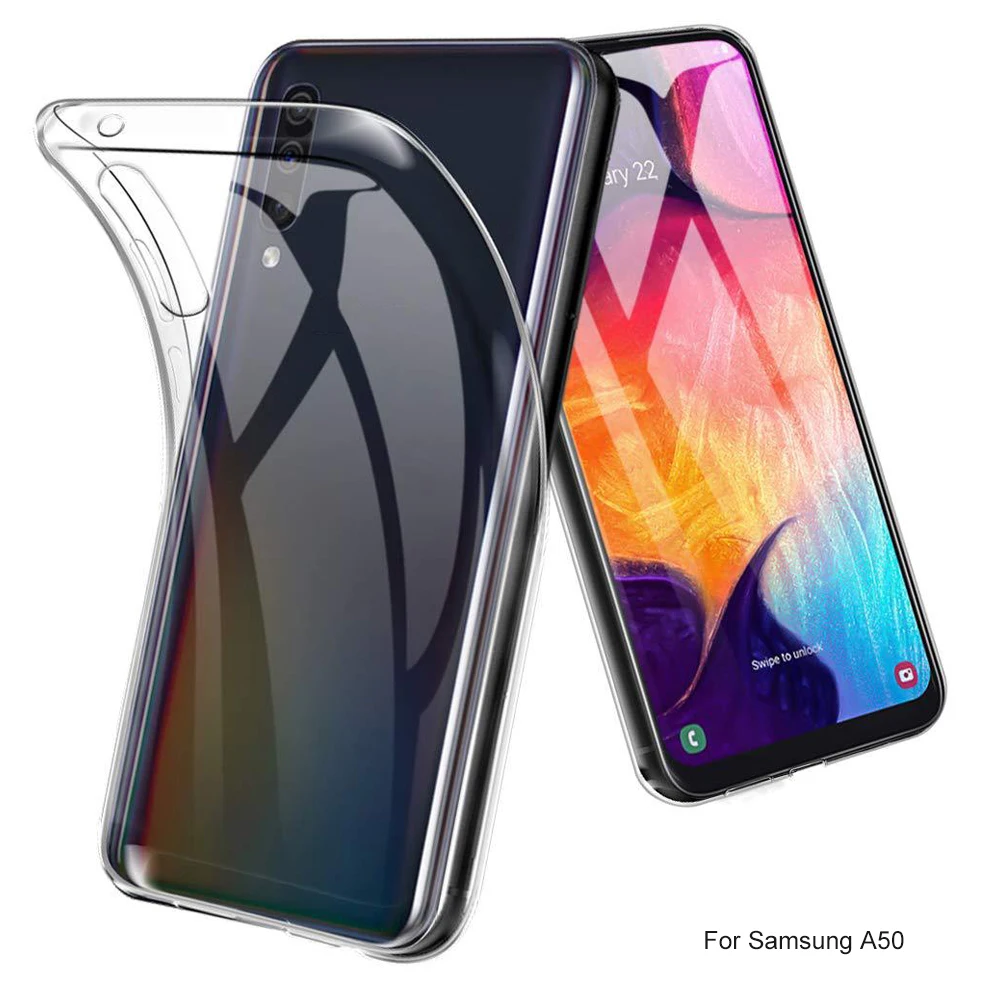 

For Samsung Galaxy A51 Case cover Ultra-thin Transparent TPU Silicone Phone Case For Samsung Galaxy A51 A71 A 50 70 2019 Cover