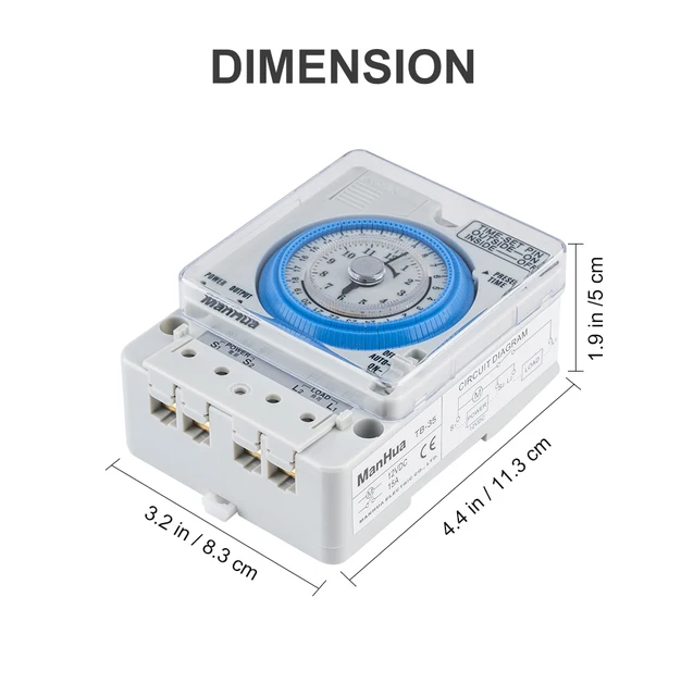 25A Control Timer MT151C-25B Three Phase 25A Timer Control Box ...