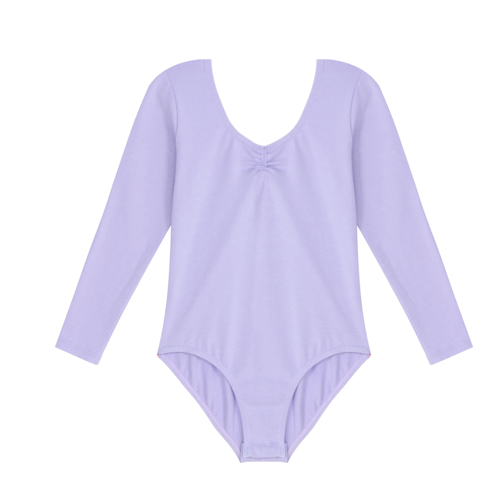 

Ballerina Ballet Dancewear Long Sleeves Gymnastics Leotards Dress Kids Girls Cotton Stretchy Ballet Dance Leotard Yoga Bodysuits