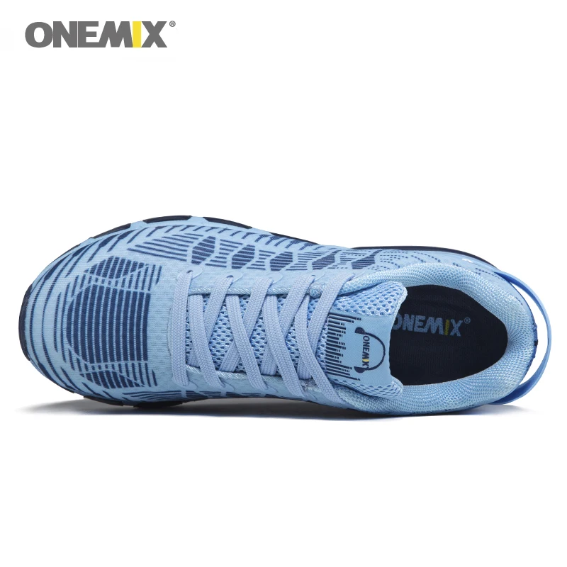 ONEMIX, женская уличная обувь для бега, дышащие мужские Прогулочные кроссовки, для взрослых, Нескользящие, удобные, с сеткой, мужская спортивная обувь, кроссовки