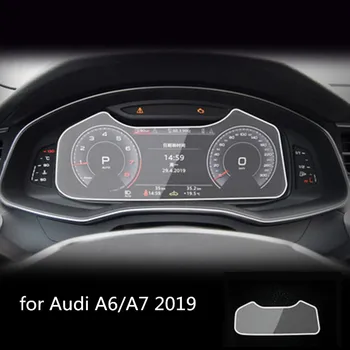 

For Audi A6 A7 2019 Car Instrument Panel Tempered Glass Screen Protective Film Car Accessories