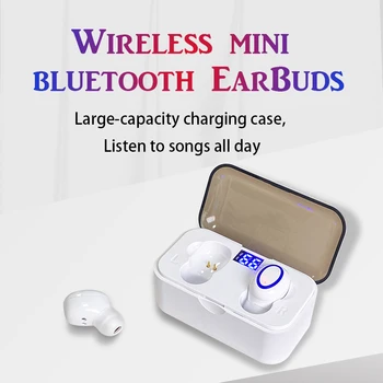 

LISTENVO P08 Miini 5.0 Bluetooth Earphones TWS Wireless Headphones LED Display Earbuds Touch Sport Hifi Stereo Sound Waterproof