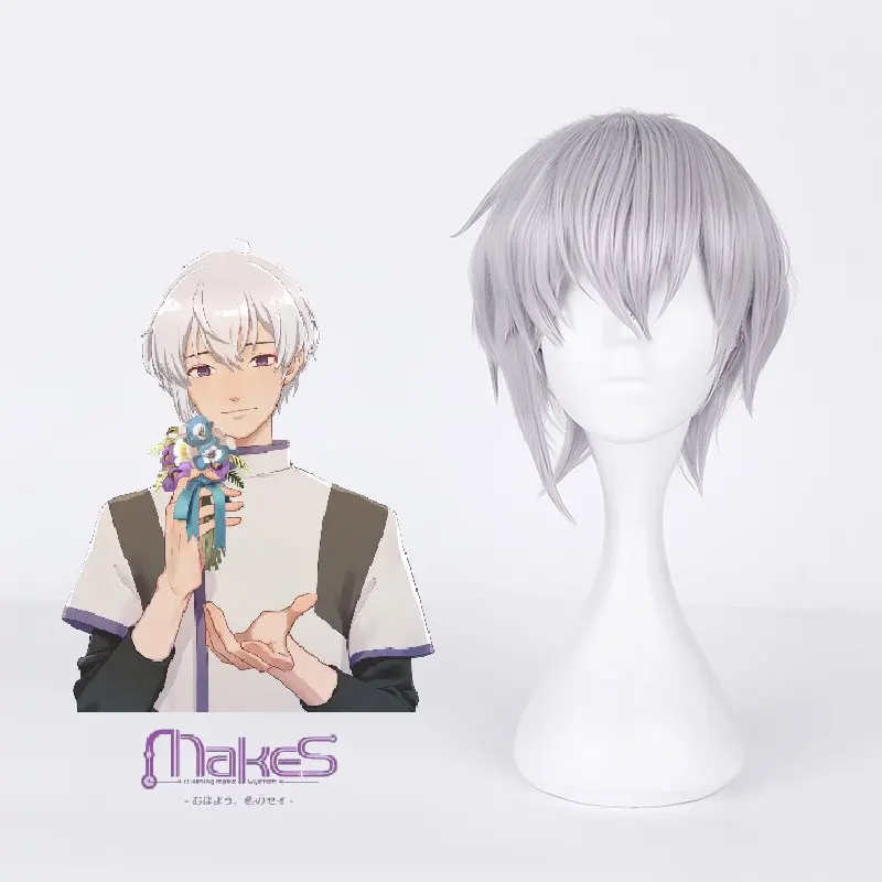 wig Game Morning make System Makes Cosplay SEI Costume halloween costume for Women Men New Arrival - Color: wig
