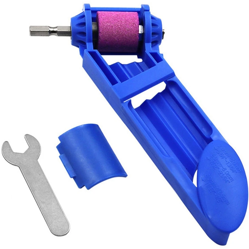 

1set Corundum Grinding Wheel Drill Bit Sharpener Titanium Drill Portable Drill Bit Powered Tool Parts