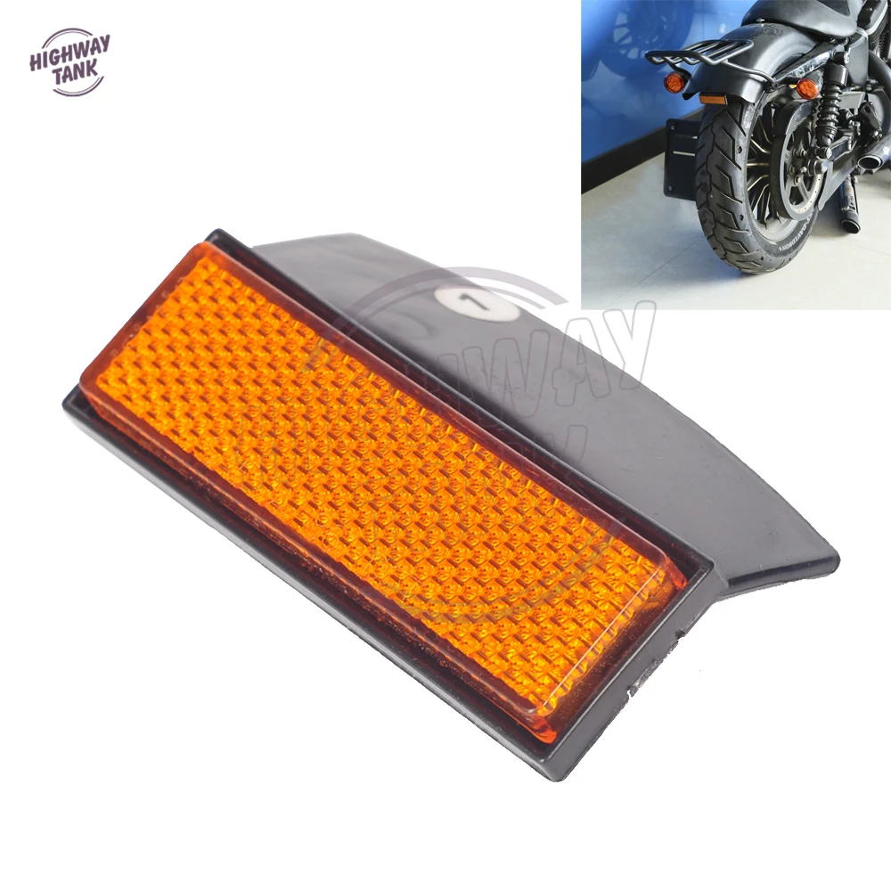 Оранжевый чехол-отражатель заднего крыла мотоцикла для моделей Harley Davidson XL 883 1200 |