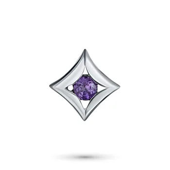 

Suspension of silver with amethyst e0607pd07152700