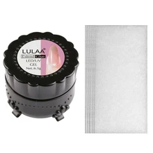 Nails Gel Polish 10Pcs Nail Art Non-woven Silk Fiberglass Gel Tips Extension Fiber Kit Women Manicure Tools Nail Art TSLM1