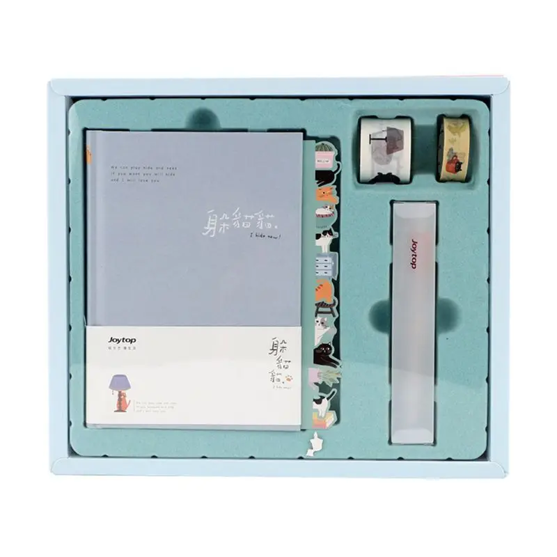 

Kawaii List Diary Notebook Hand Book Planner Stationery with Tape Ruler Student