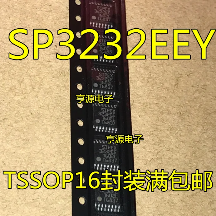 10 шт в упаковке, новая импортная SP3232 SP3232EE SP3232EEY TSSOP16 РС-232 чип