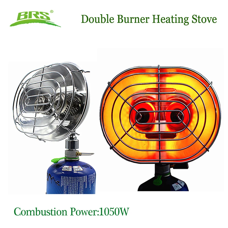 Double Burner Heating Stove Infrared Ray Heater Gas Heater Camping