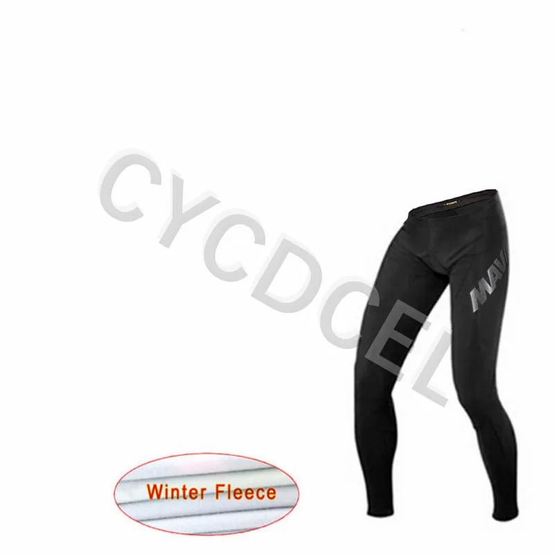 MAVIC Pro, мужские длинные штаны для велоспорта, 16D гелевая подкладка, термофлис, колготки для шоссейного велосипеда, длинные штаны, зимние уличные спортивные брюки