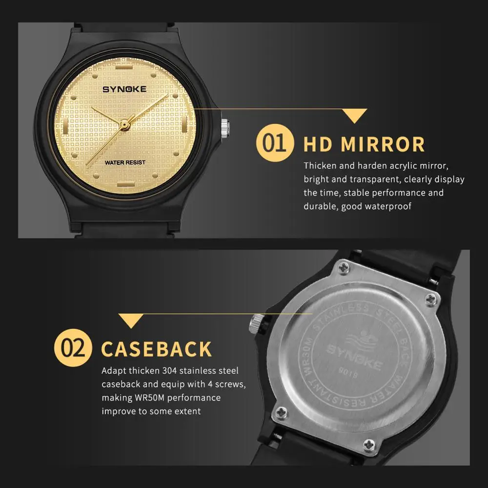 SYNOKE мужские наручные часы модные мужские часы водонепроницаемые наручные часы мужские новейшие кварцевые часы Ультра модные тонкие часы с циферблатом для мужчин