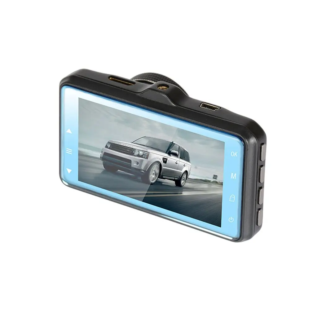 

3 Inch Driving Recorder Hd Front And Rear Dual Recording 1080P Parking Monitoring Wide Angle Night Vision 1 Set