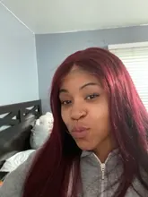 99J rojo peluca con malla Frontal pelucas de cabello humano de color Burdeos peruano peluca Frontal de encaje hueso recto peluca con malla Frontal s para mujer Remy