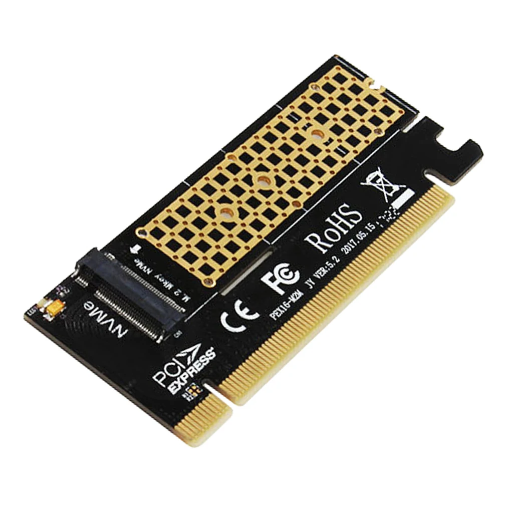 Адаптер M.2 NVME NGFF-PCI-e 3 0 X16 карта расширения интерфейса M Key | Компьютеры и офис