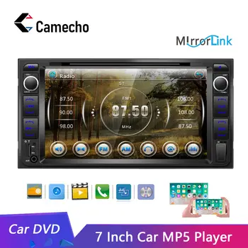 

Camecho 2 Din Car Radio Multimedia Player 7'' Touch Car Auto Stereo USB/SD/AUX in Dash Android Car DVD Player for Toyota Corolla