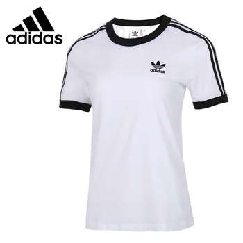 

Original New Arrival Adidas Originals 3 STR TEE Women's T-shirts short sleeve Sportswear