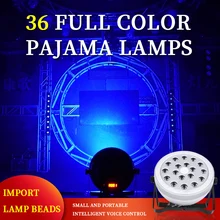 Aliexpress - LED Flat Par Light Mini Par Led RGBW Dmx Wash Lighting  Led Disco Light  LED Light Stage DJ Light for  Party Club Dance Floor