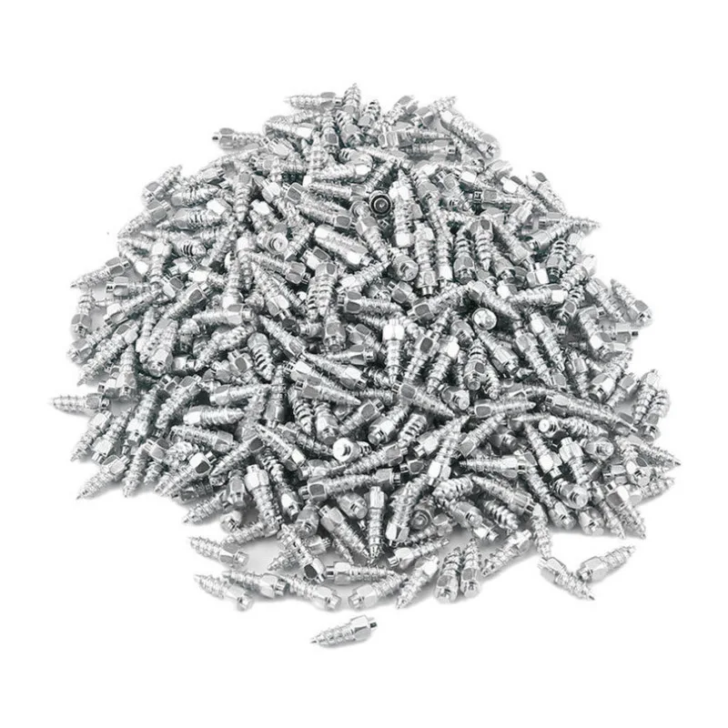 100 шт. шипы для шин, шипы, винты для снега, цепи для квадроциклов, мини-тракторов, мотоциклов, велосипедов S55