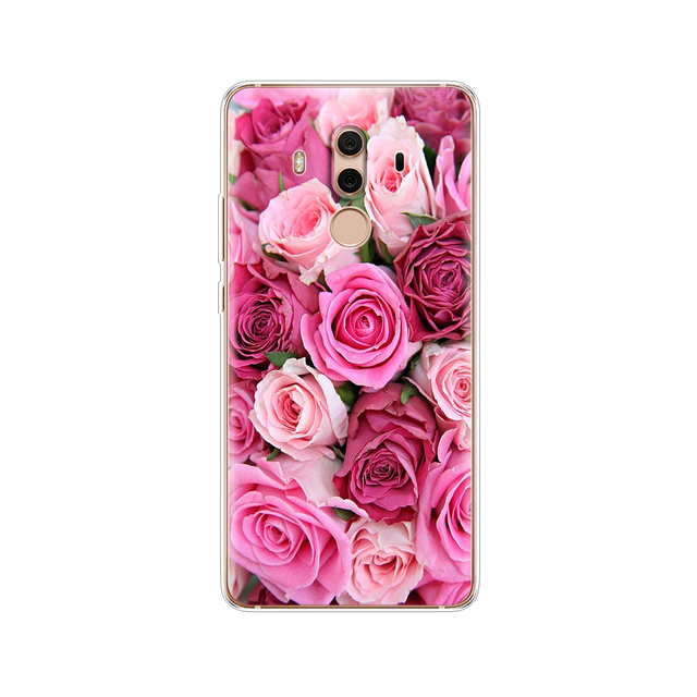 TPU Case For Huawei Mate 10 lite Printing Drawing silicon Phone Cases Cover For Huawei Mate 10 pro coque for mate 10
