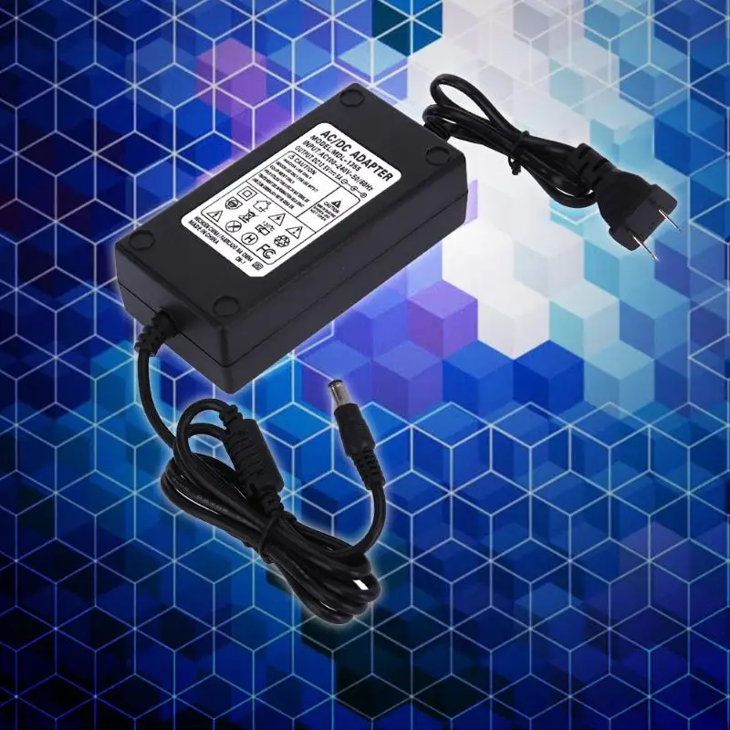 13,5 V 5A AC в DC адаптер питания двойной кабель конвертер Универсальный 5,5x2,1-2,5 м