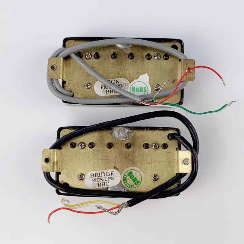 1 комплект EPI гитарный хамбакер Пикап Черный LP-001